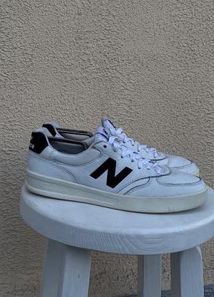 New balance чоловічі шкіряні кросівки білого кольору 44 розмір