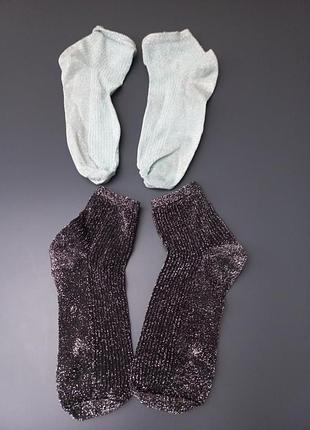 Носки из люрикс.нить.р.37-38