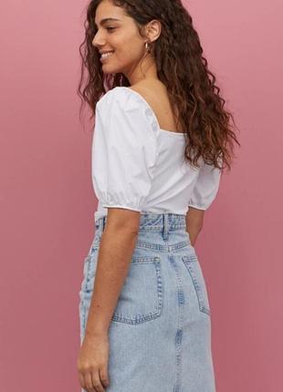 Спідниця джинсова міні літня  жіноча h&m