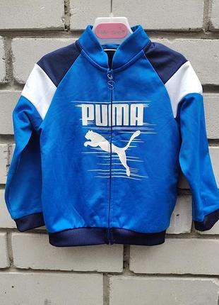 Олимпийка (мастерка), фирмы puma, производитель германия, размер 92-98.