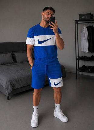Чоловічий спортивний комплект nike premium якості, стильна та зручна модель