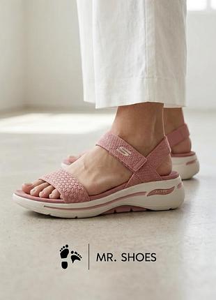 Сандалії skechers go walk arch fit
