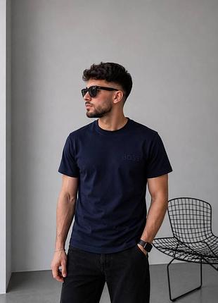 Чоловіча футболка hugo boss premium якості, стильна та зручна модель