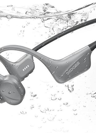 Doogee bonebeat swim - бездротові навушники з кістковою провідністю, вбудований mp3-плеєр та пам'ять 32 гб, водонепроникні ip68