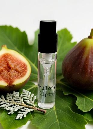 Духи унисекс / philosykos eau de parfum от diptyque / инжир лист инжира белый кедр ➡️ объем 2мл