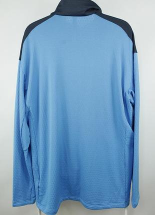 Флисовая кофта куртка adidas terrex multi light fleece full-zip light blue jg6361 8