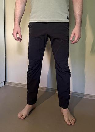 Штани soft shell hiking pro black fahrenheit