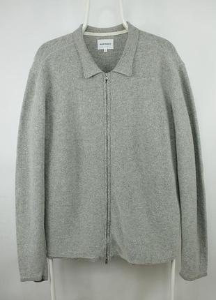 Кофта светр norse projects magne zip alpaca blend knit jacket