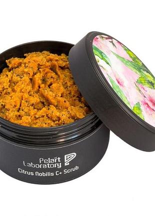 Цитрусовий скраб для тіла з вітаміном с pelart citrus nobilis c+ scrub, 200 г