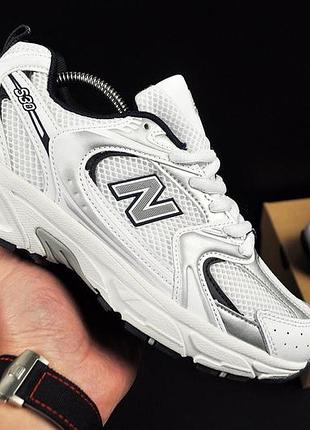 Кроссовки new balance 530 арт 21434 (унисекс,26 беленс) 36