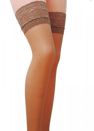 Чулки st003 3/4 beige - passion (so6425)