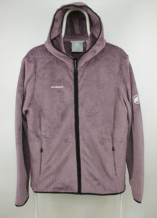 Очень теплый флис худи mammut innominata ml polartec fleece hoodies women's