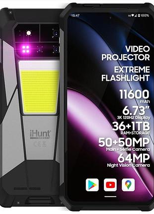 Протиударний телефон ihunt tank 4 pro – 1 тб / 36 гб