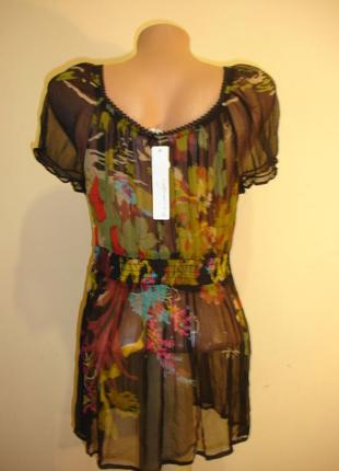 Стильна легка блуза-туніка "debenhams" індія3 фото