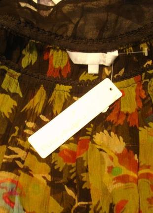 Стильна легка блуза-туніка "debenhams" індія5 фото