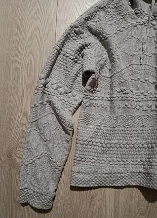 Худи с выбитым узором 2