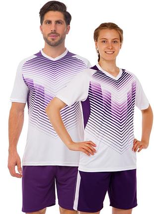 Форма футбольная комплект футболка и шорты xl-3xl l, фиолетовый