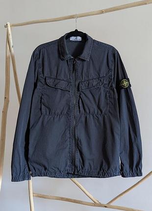 Stone island оригинальная легкая демисезонная куртка, овершот