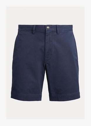 Бавовняні чоловічі шорти ralph lauren polo шорты темно сині чорні оригінал