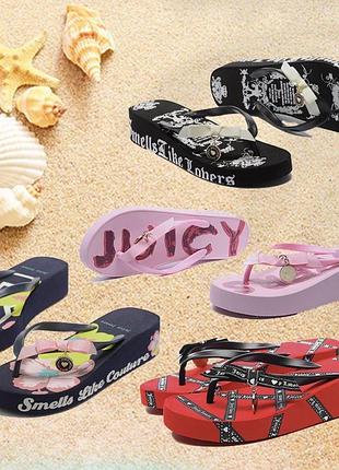 Вʼєтнамки juicy couture 12-14 робочих днів