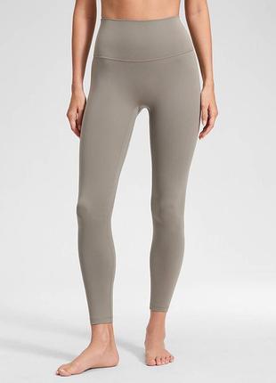 Леггинсы crz yoga butterluxe оригинал размер м серый пепельный(аналог lululemon align)