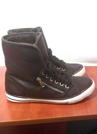 Демисезонные ботинки / высокие кеды от бренда new look, р.36-37 код b3749