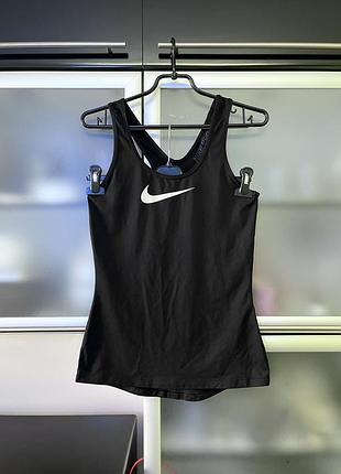 Nike оригінал жіноча маєчка для спорту чорна
