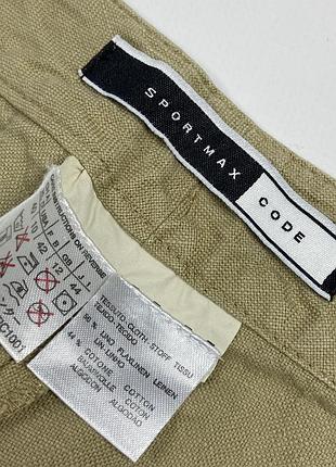 Sportmax code by max mara — лляні брюки 9