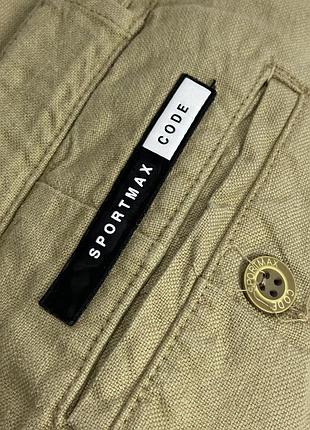 Sportmax code by max mara — лляні брюки 8