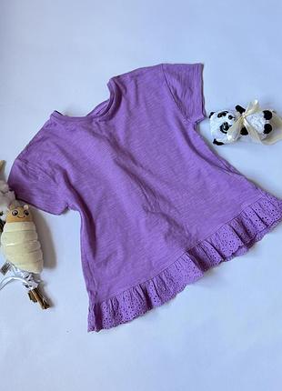 💜🌸 футболка m&s 6-7 років 122 см 🌸💜