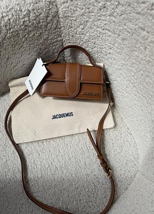 Сумка jacquemus оригінал brown