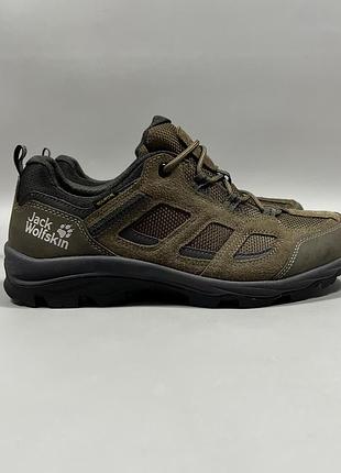 Чоловічі трекінгові кросівки  jack wolfskin vojo 3 texapore low m хакі / олива 43 розмір