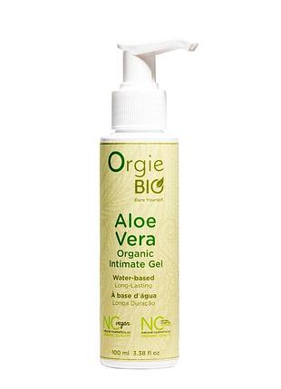 Гель для интимной гигиены orgie - bio aloe vera organic intimate gel (100 мл) из алоэ вера