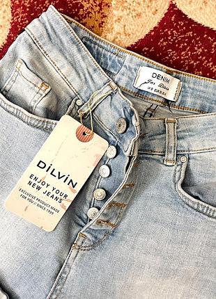 Жіночі джинсові шорти dilvin, нові з біркою