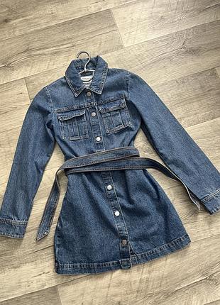 Джинсова сукня pull&bear 2