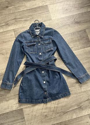 Джинсова сукня pull&bear 8