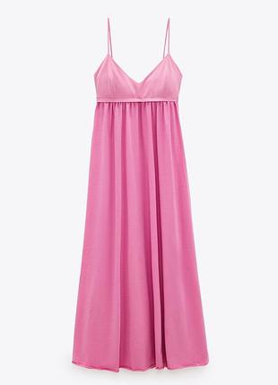 Сарафан макси платье zara
