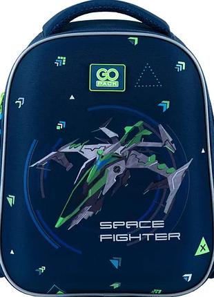 Напівкаркасний ортопедичний рюкзак gopack education  165s-4 in space