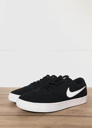 Кеды женские nike sbstar solarsoft canvas черно белые 36,5