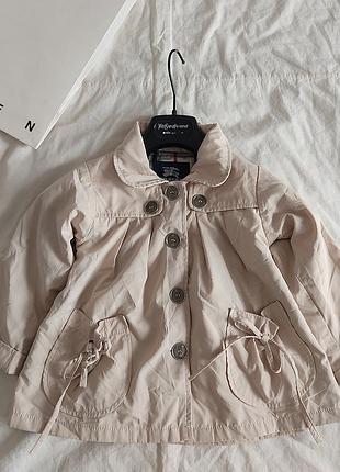 Плащ, тренч burberry на девочку 3 лет 4