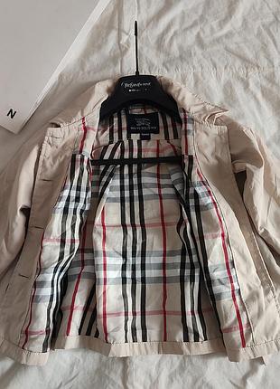 Плащ, тренч burberry на девочку 3 лет 2