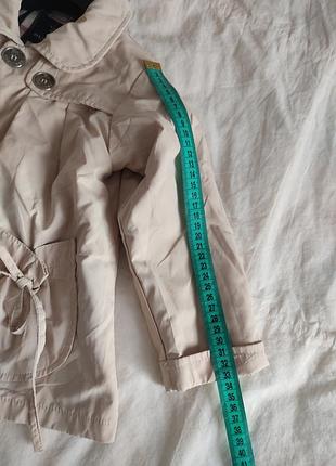 Плащ, тренч burberry на девочку 3 лет 9