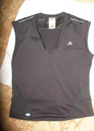 Комплект костюм для спорта фитнеса adidas йоги бриджи футболка без рукавов5 фото