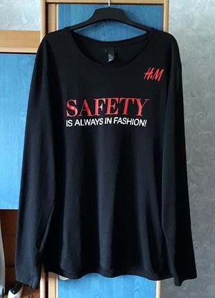 Футболка, лонгслив, 52-54, хлопок, h&amp;m