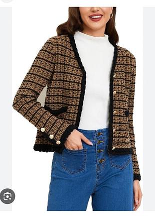 Кардиган в стиле chanel