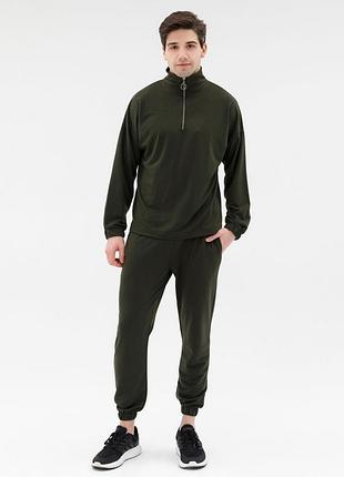 Спортивний костюм колір хакі розмір xxl fi_004580