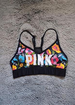 Спортивний топ pink victoria's secret