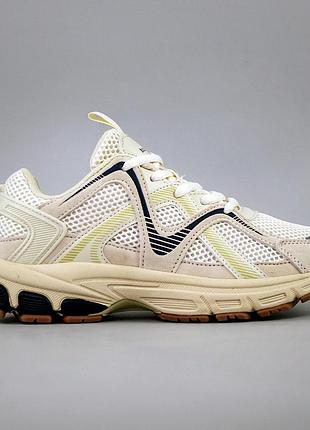 Кроссовки женские сетка, бежевые, осенние, материал текстиль-сетка, размер 38 fw_003806