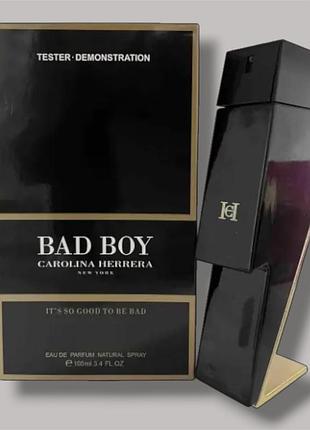 Парфюмированная вода bad boy carolina herrera для мужчин 100 мл