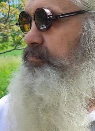 🕶️🕶️ круглі сонцезахисні окуляри в дизайнерській оправі з пружинами 🕶️🕶️